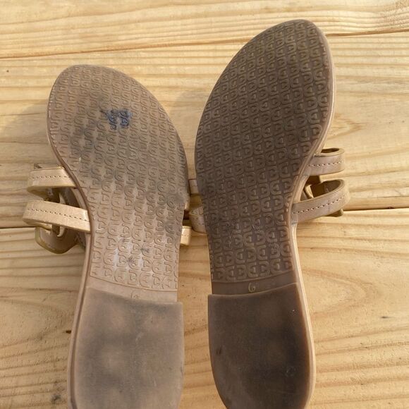 Sam Edelman Nude logo sandals - Picture 3 of 4